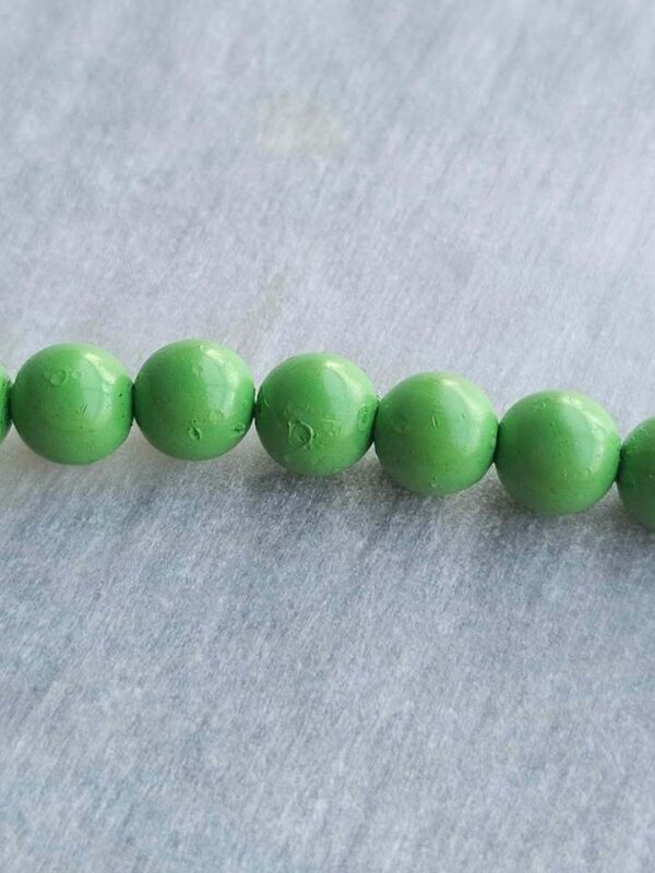 Ugly Vintage Green Beaded Necklace