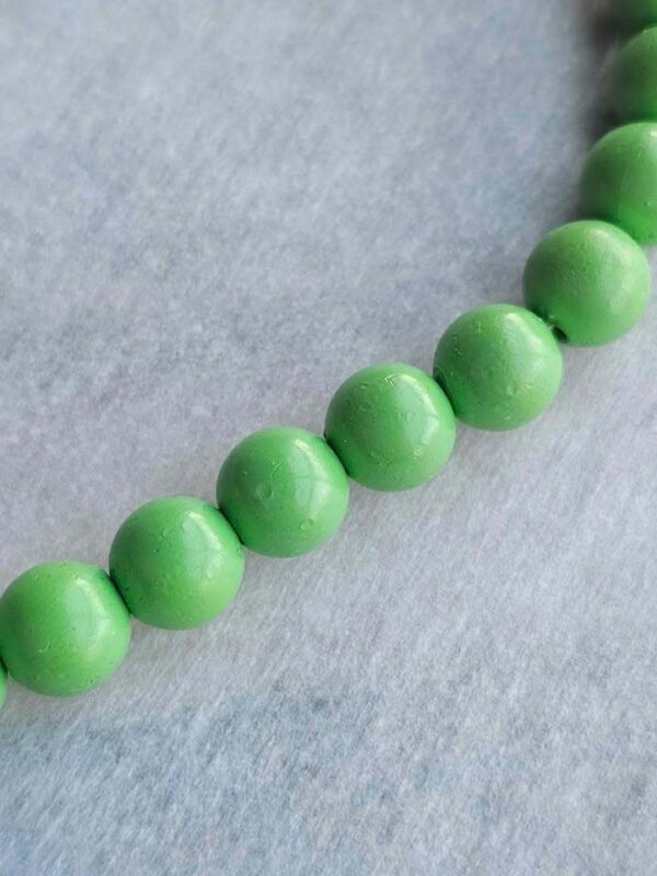 Ugly Vintage Green Beaded Necklace