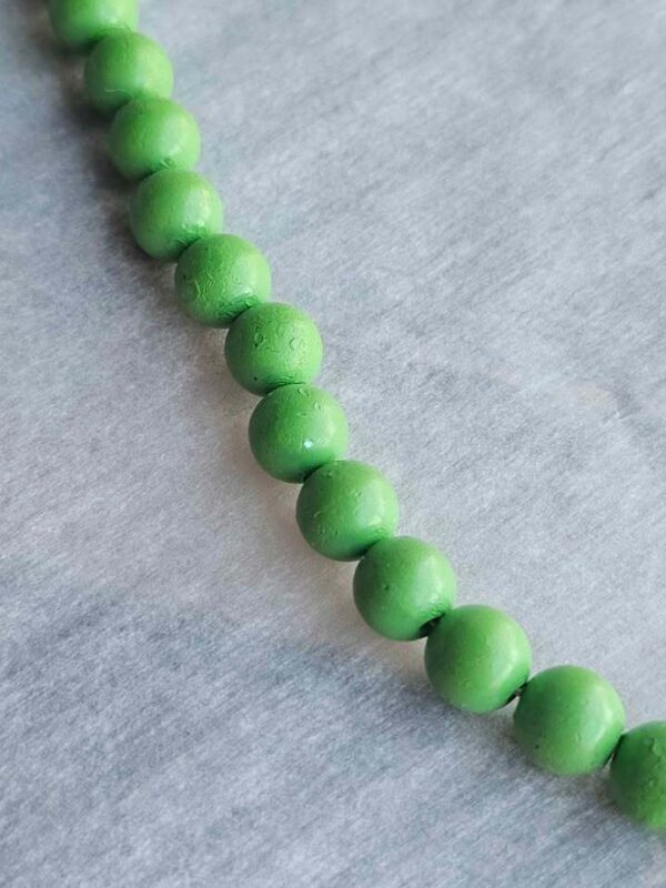 Ugly Vintage Green Beaded Necklace