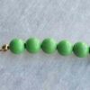 Ugly Vintage Green Beaded Necklace