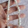 p1-806.jpg Vintage White Milk Glass and AB Crystal Bead Necklace