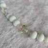 p1-809.jpg Vintage White Milk Glass and AB Crystal Bead Necklace