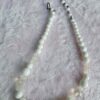 p1-810.jpg Vintage White Milk Glass and AB Crystal Bead Necklace