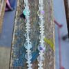 Authentic Vintage Aurora Borealis Crystal Necklace with Teardrop Crystal Pendant