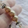 Cute collector piece Vintage Faux Pearl and Faceted Glass Bead Necklace