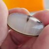 Vintage Dendritic Agate Oval Brooch