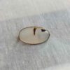 Vintage Dendritic Agate Oval Brooch