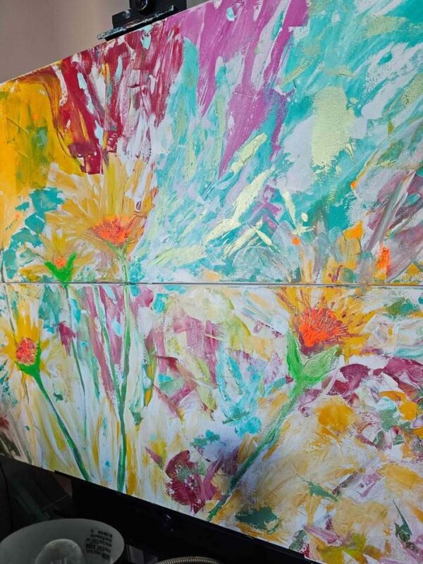 UV GLOW "Flowers For Ixabeth"