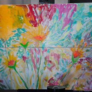 UV GLOW "Flowers For Ixabeth"