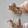 p1-962.jpg Vintage Avon Shell Clip-On Earrings