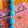 p1-995.jpg Vintage Blue and Green Beaded Necklace